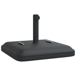 vidaXL Parasol Base with Handles for &Oslash;38 / 48 mm Poles 27 kg Square