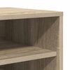 vidaXL Shoe Cabinet Sonoma Oak 60x35x70 cm Engineered Wood