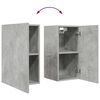 vidaXL 6 Piece TV Cabinet Set Concrete Grey Engineered Wood