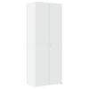vidaXL Storage Cabinet White 70x42.5x225 cm Engineered Wood