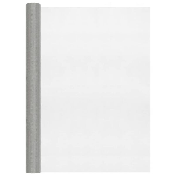 vidaXL Mesh Screen Stainless Steel 112x500 cm Silver