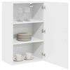 vidaXL Kitchen Cabinet Kalmar High Gloss White 50 x 31 x 80 cm