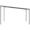 vidaXL Gazebo Beige 4x4 m 180 g/m² Fabric and Steel