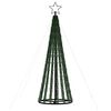 vidaXL LED Christmas Tree 275 LEDs Warm White 180 cm