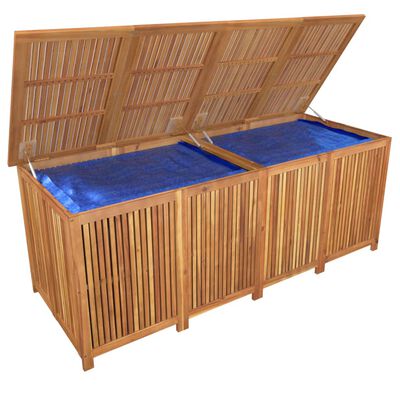 vidaXL Garden Storage Box 200x80x75 cm Solid Wood Acacia