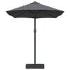 vidaXL Garden Parasol Anthracite 385 x 209 x 244 cm Polyester