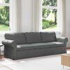 vidaXL Sofa Dark Grey Overall dimensions: 245 x 82 x 80 cm (W x D x H)
