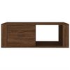 vidaXL Coffee Table Brown Oak 100x50.5x35 cm Engineered Wood