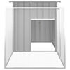 vidaXL Chicken Cage Grey 200x91x100 cm Galvanised Steel