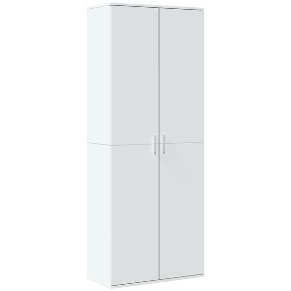 vidaXL Highboard White 70x35x180 cm Engineered Wood