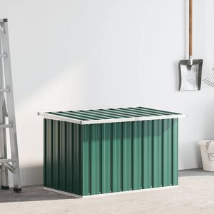 vidaXL Garden Storage Box Green 109x67x65 cm