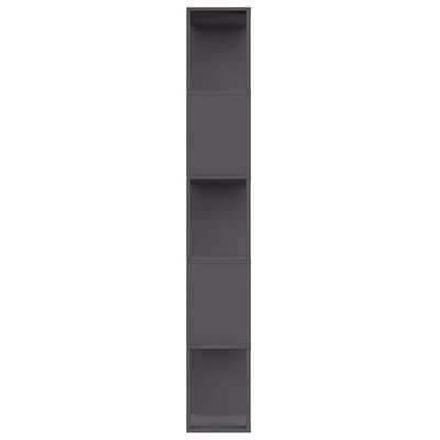 vidaXL Book Cabinet/Room Divider Grey 80x24x159 cm Engineered Wood