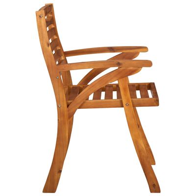 vidaXL Garden Chairs 3 pcs Solid Acacia Wood