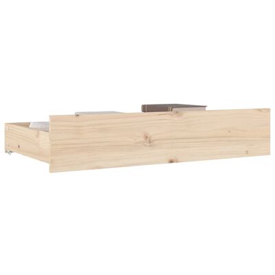 vidaXL Bed Drawers 4 pcs Solid Wood Pine