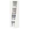 vidaXL Corner Cabinet 27.5x27x102cm Engineered Wood