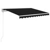 vidaXL Automatic Retractable Awning 350x250 cm Anthracite