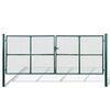 vidaXL Mesh Garden Gate 400x150 cm