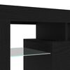 vidaXL TV Cabinet 2 pcs Black Oak 230 x 36.5 x 40 cm Engineered Wood