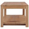 vidaXL Coffee Table 100x50x40 cm Solid Teak Wood