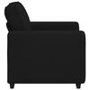 vidaXL Sofa Chair&nbsp;Black 100x77x82 cm Fabric