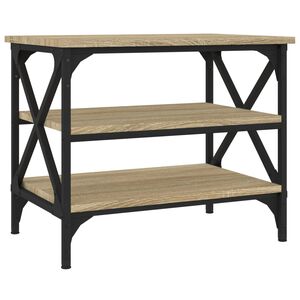 vidaXL Side Table Sonoma Oak 55x38x45 cm Engineered Wood