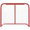 vidaXL Hockey Goal Red and White 183x71x122 cm Polyester