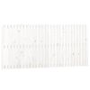 vidaXL Wall Headboard White 185x3x90 cm Solid Wood Pine