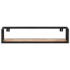 vidaXL Wall Shelves 2 pcs 80 cm Solid Acacia Wood