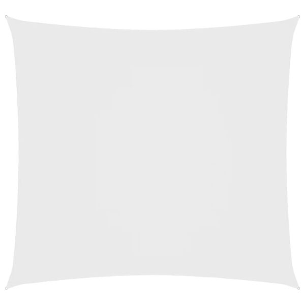 vidaXL Sunshade Sail Oxford Fabric Square 2x2 m White
