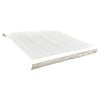 vidaXL Awning Replacement Fabric Cream 450x300 cm Polyester