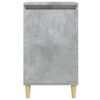 vidaXL Bedside Cabinets 2 pcs Concrete Grey 40x35x70 cm Engineered Wood