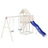 vidaXL Play Slide Blue 210x40 cm Polypropylene