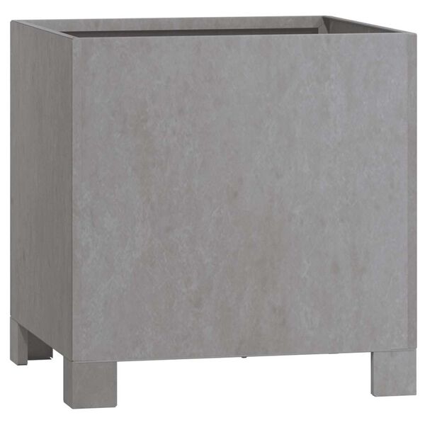 vidaXL Planters with Legs 2 pcs Rusty 30x30x30 cm Corten Steel