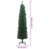 vidaXL Artificial Christmas Tree with 300 LEDs with Stand Green 240 cm