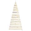 vidaXL Christmas Tree Natural 210 cm Solid Ash Wood