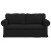 vidaXL Sofa Black Overall dimensions: 175 x 82 x 80 cm (W x D x H)