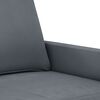 vidaXL 2-Seater Sofa Dark Grey 140 cm Velvet