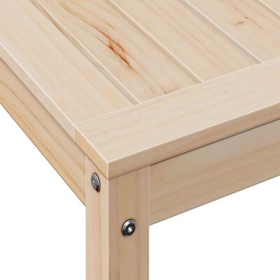 vidaXL Potting Table with Shelf 108x50x75 cm Solid Wood Pine