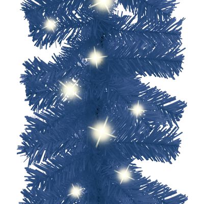 vidaXL Christmas Garland with LED Lights 20 m Blue