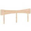 vidaXL Headboard 180 cm Solid Wood Pine