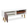 vidaXL TV Cabinet Solid Acacia Wood 120x35x45 cm
