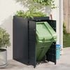 vidaXL Wheelie Bin Storage with Planter Roof for Single 240L Bin