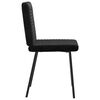 vidaXL Dining Chairs 6 pcs Black Velvet