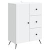 vidaXL Sideboard White 66 x 34.5 x 90 cm Engineered Wood