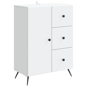 vidaXL Sideboard White 66 x 34.5 x 90 cm Engineered Wood