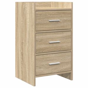 vidaXL Bedside Tables Sonoma Oak 40 x 36 x 70 cm Engineered Wood