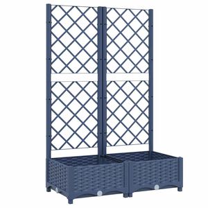 vidaXL Garden Blue Grey 80 x 40 x 121.5 cm