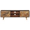 vidaXL TV Cabinet Solid Mango Wood 140x30x45 cm