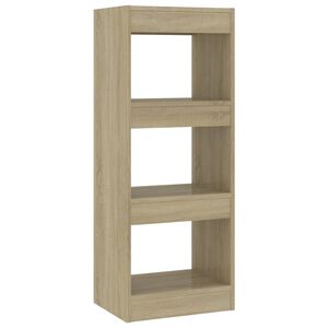 vidaXL Book Cabinet | Sonoma Oak | Engineered Wood | Medium | Book Cabinet