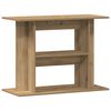 vidaXL Aquarium Stand Artisan Oak 80x35x60 cm Engineered Wood